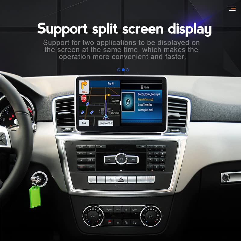 Amazon.com: Android 13 4+64GB for Mercedes Benz ML-Class W166 2012